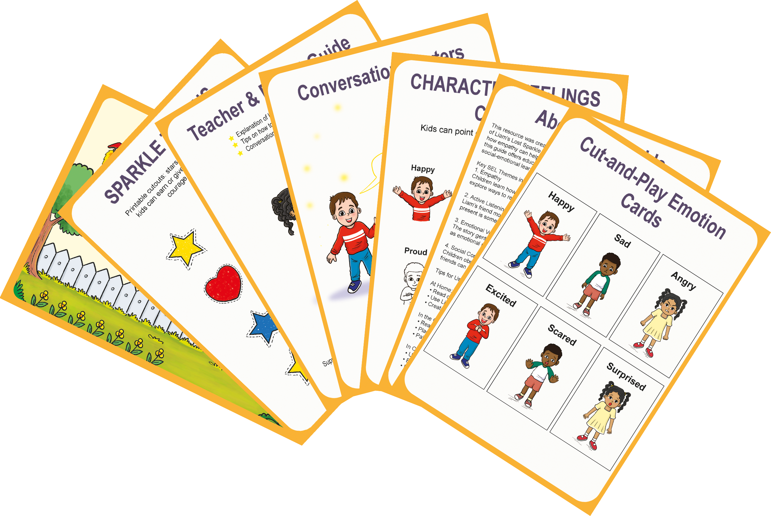 FREE printables Liam's Lost Sparkle